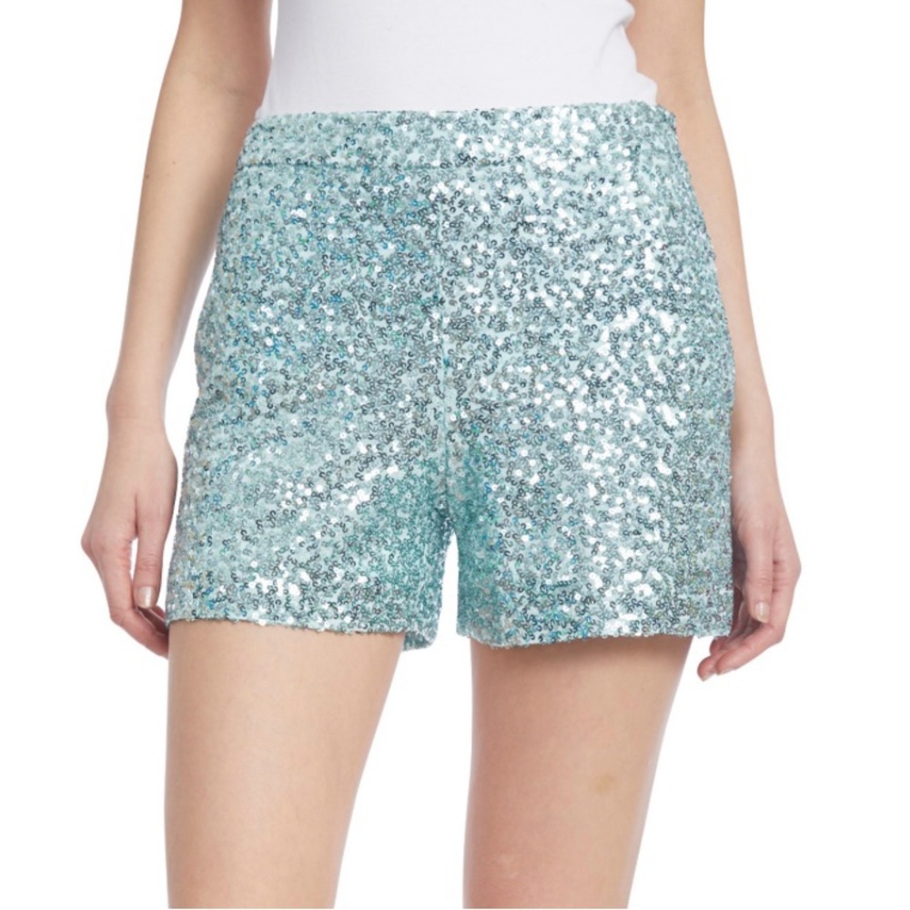 Badgley Mishka sequin shorts